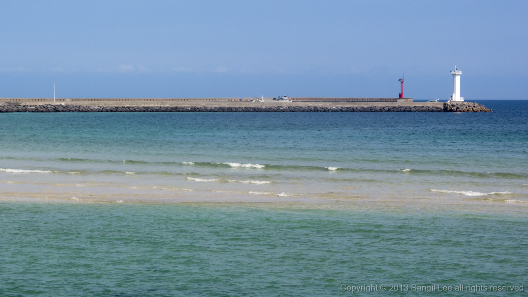 A shore of Jeju